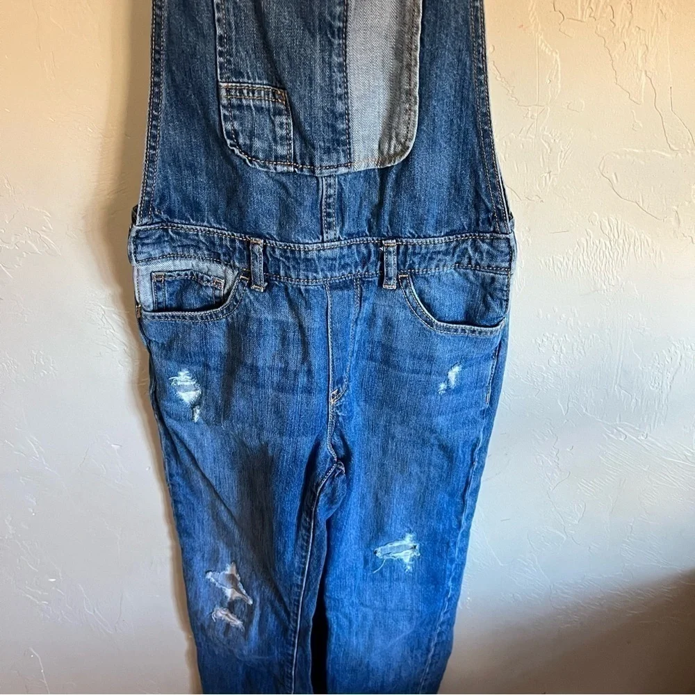 Gap Girls Girlfriend‎ Mixed Denim Overalls